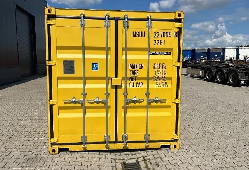 20 Fuß DV 8'6" Erster Trip-Container
