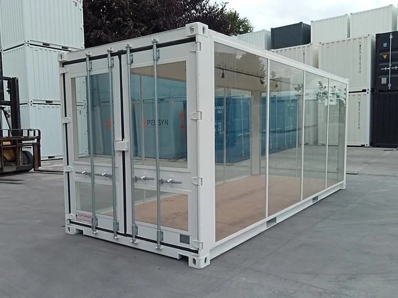 20-Fuß-Glasbehälter