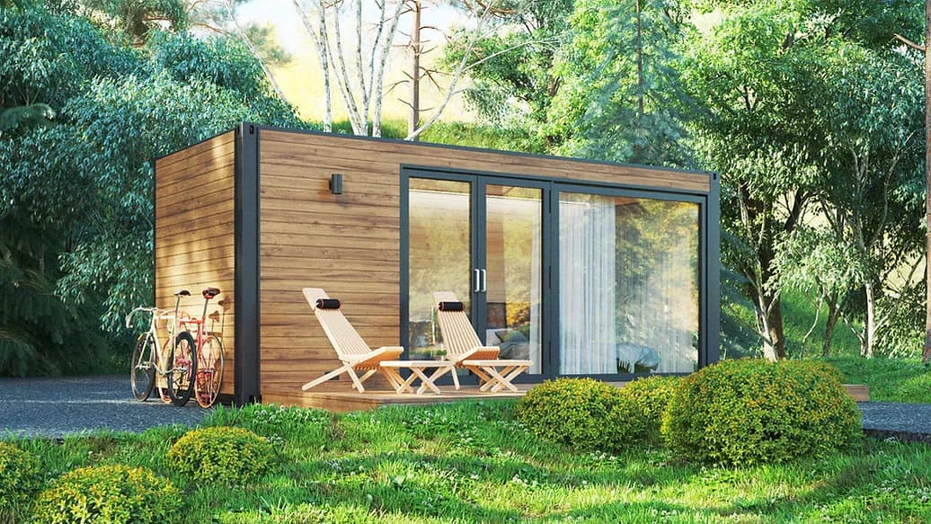 HOUSE PopUpHut-Container 13,2 m²