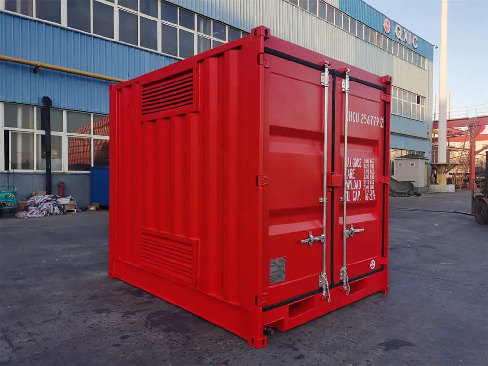 Contenedor Marítimo de 10 Pies – Compacto y Resistente