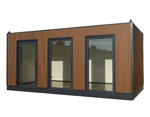 20-Fuß-Bürocontainer Mailand (6 × 3 m)