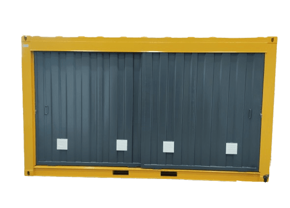 15FT Lagercontainer mit Schiebetüren