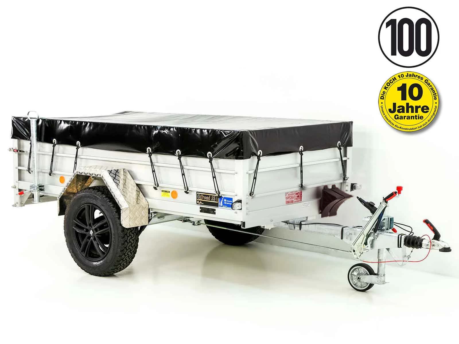 Anhänger „CROSSLINE“ 125×250 cm 240 kg | Höhe 60 cm | Aluboden | Typ 4.13-Neu