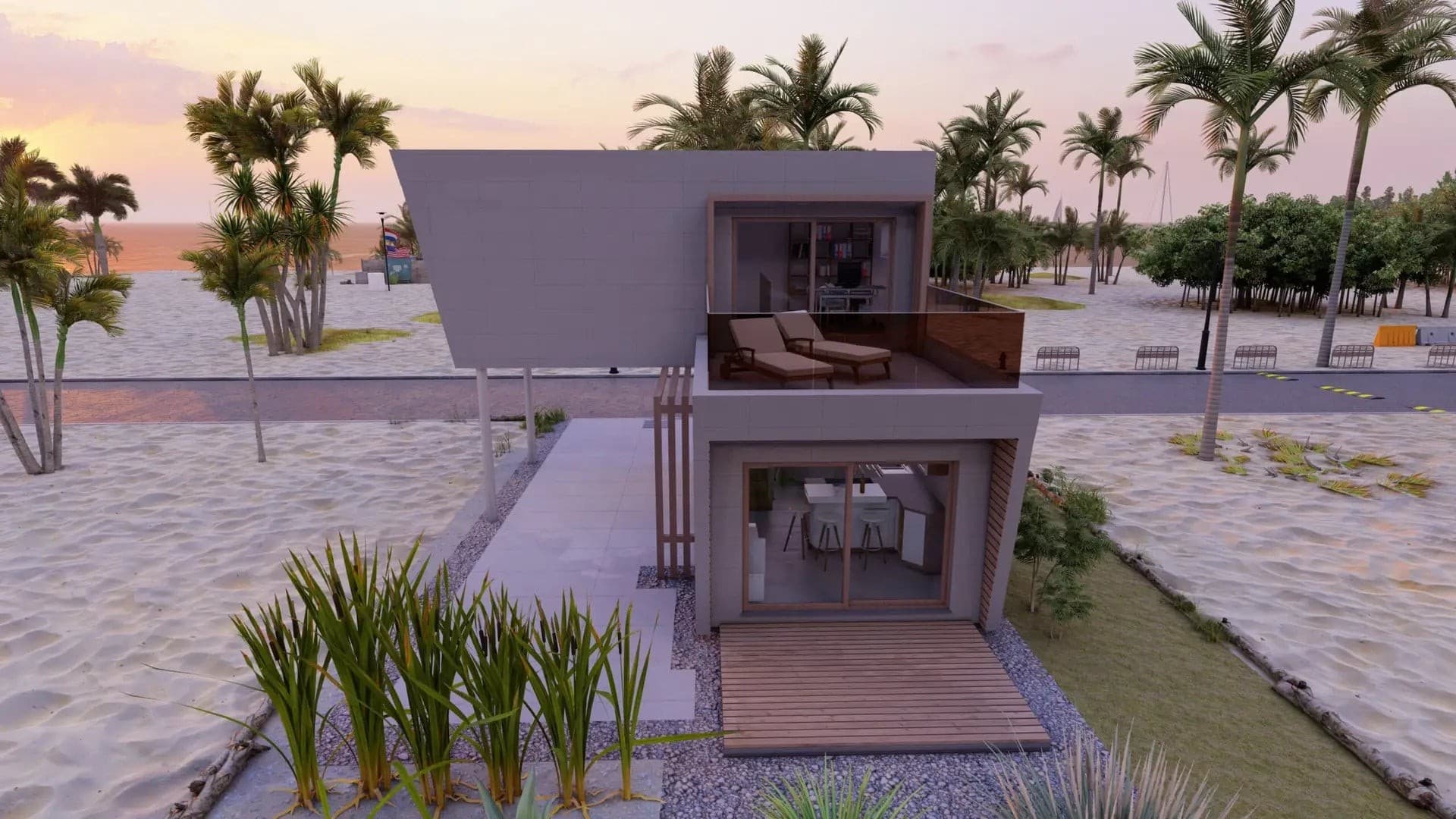 Casa Modular de Dos Plantas X-Sense 46