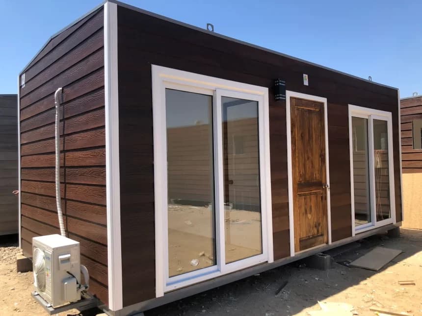 CABAÑA 6X3,0MT / 2 HABITACIONES – 1 BAÑO