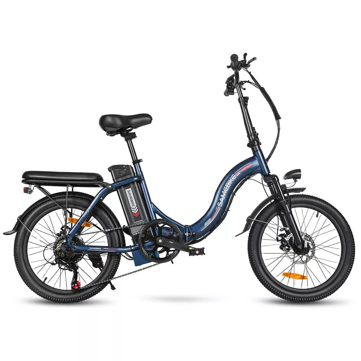 Samebike CY20 Elektrofahrrad 250W 12Ah 20 Zoll Klapprad City E-bike 80KM 7-Gang