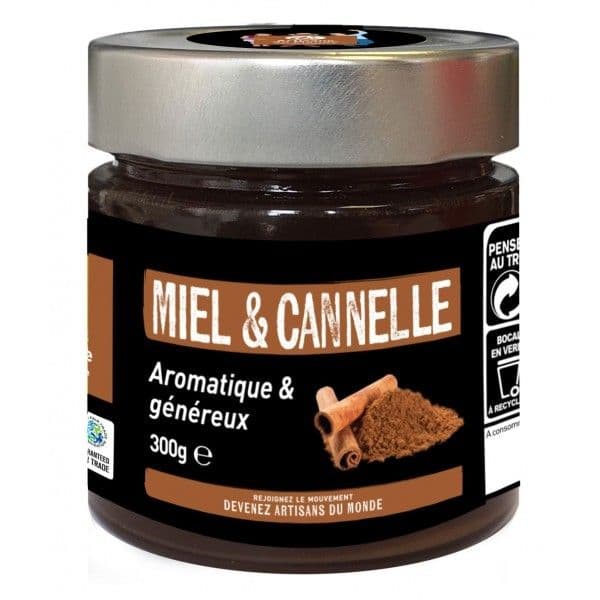 Miel et Cannelle Bio - 300g - Artisans du Monde