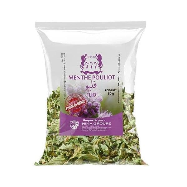 Menthe Pouliot (Flio) en feuilles - 50g - ÉPICES 777
