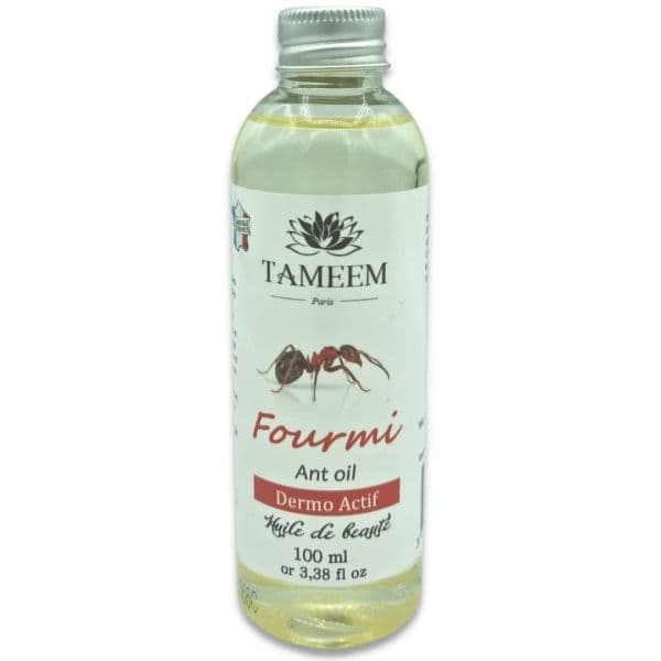 Huile de Fourmi (Ant Oil) anti-pousse de poils - 100 ml - 100% Naturelle - Tameem