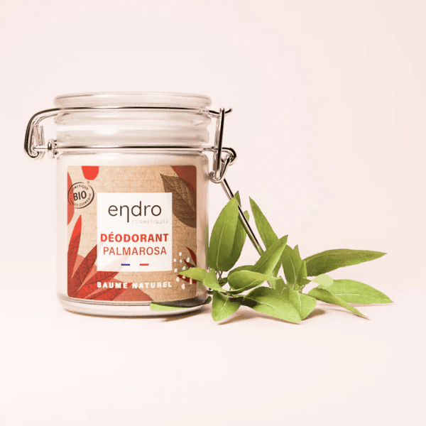 Déodorant Solide Bio en Baume Palmarosa - 50g - Endro
