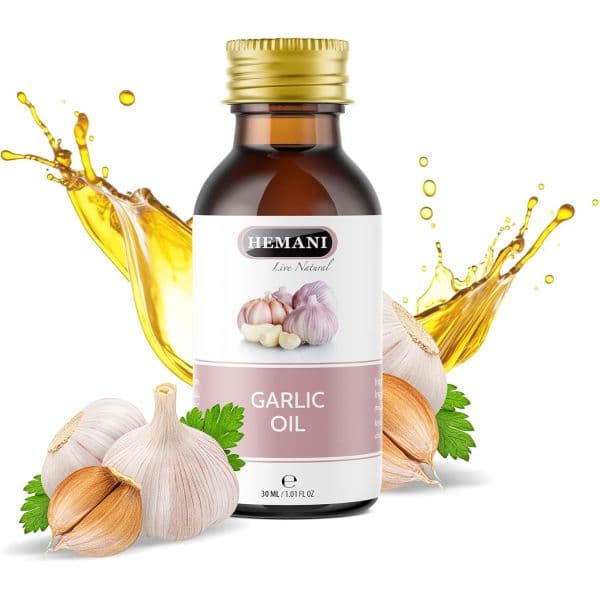 Huile d'Ail Pousse Cheveux - 30ml - Hemani