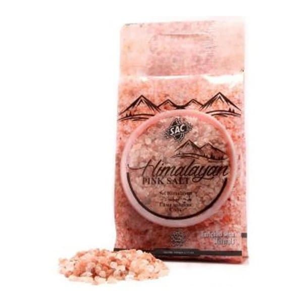 Sel Rose de l'Himalaya (Cristaux Gros Sel) - 500g - 100% Naturel - SAC