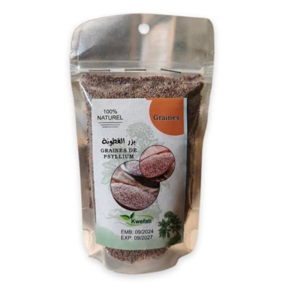 Graines de Psyllium blond (Plantago ovata - ispaghul) - 70g