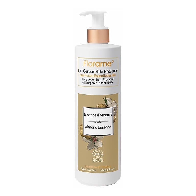 Lait Corporel Essence d'Amande Bio – 400 ml – Florame