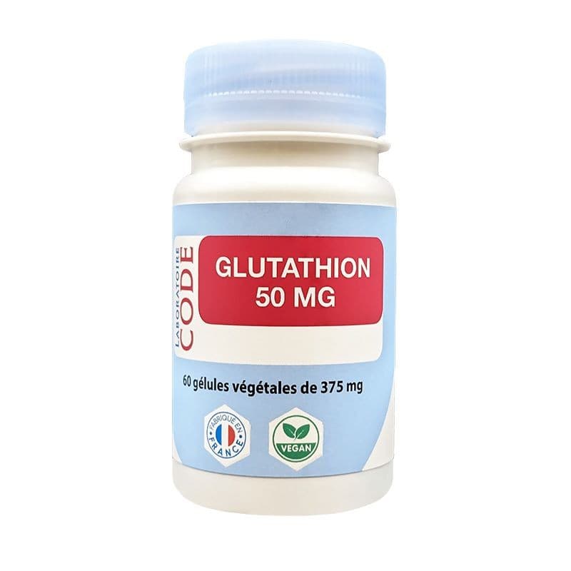 Glutathion - 60 gélules végétales - Laboratoire Code