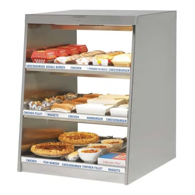 Vitrine chauffante 3 niveaux VIZU VIZU