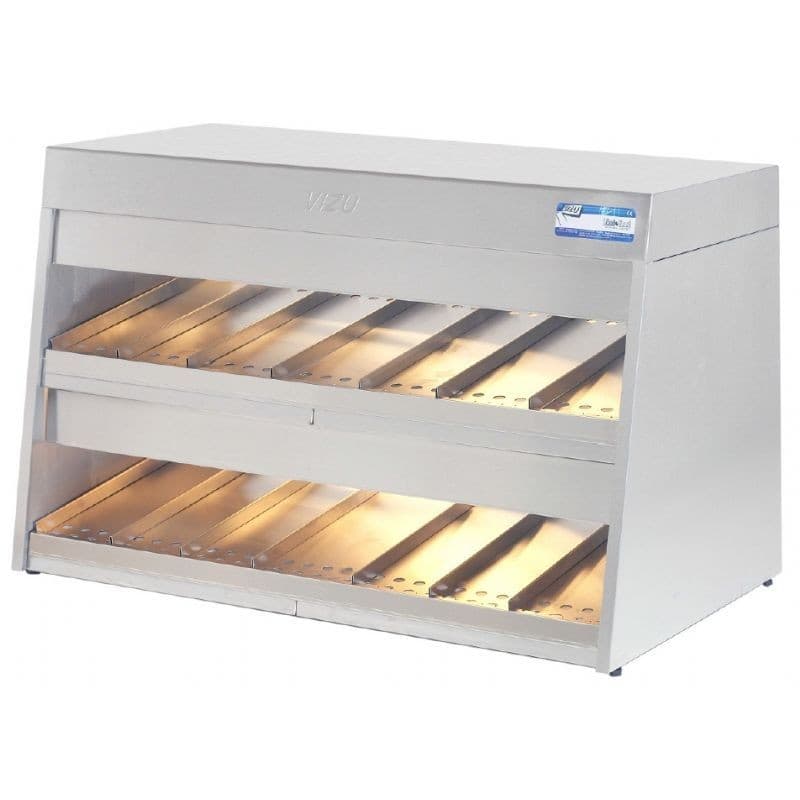 Vitrine chauffante 2 niveaux VIZU VIZU