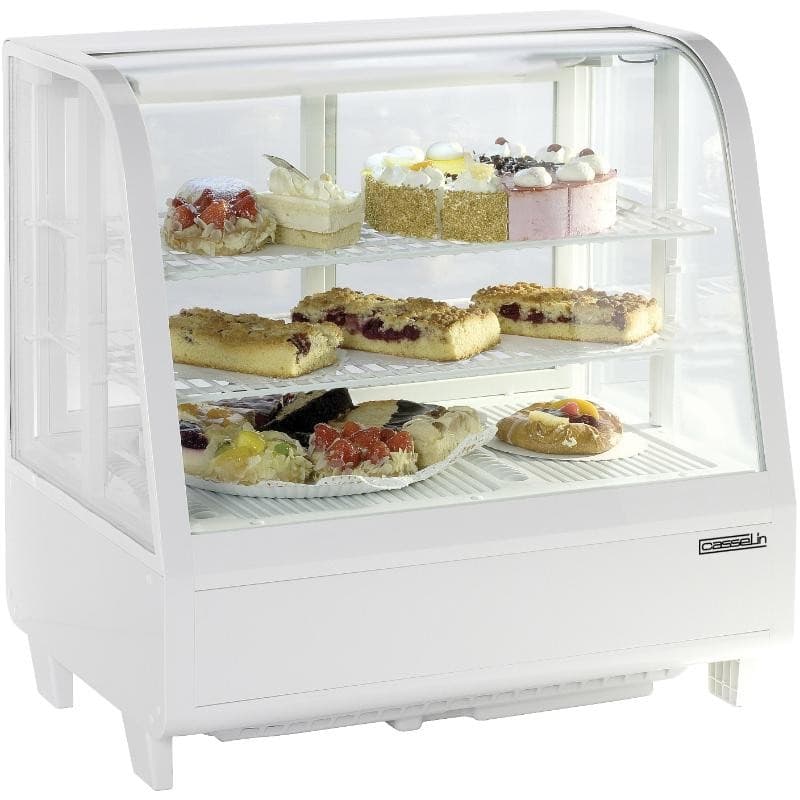 Vitrine réfrigérée à poser 100L Blanche CASSELIN