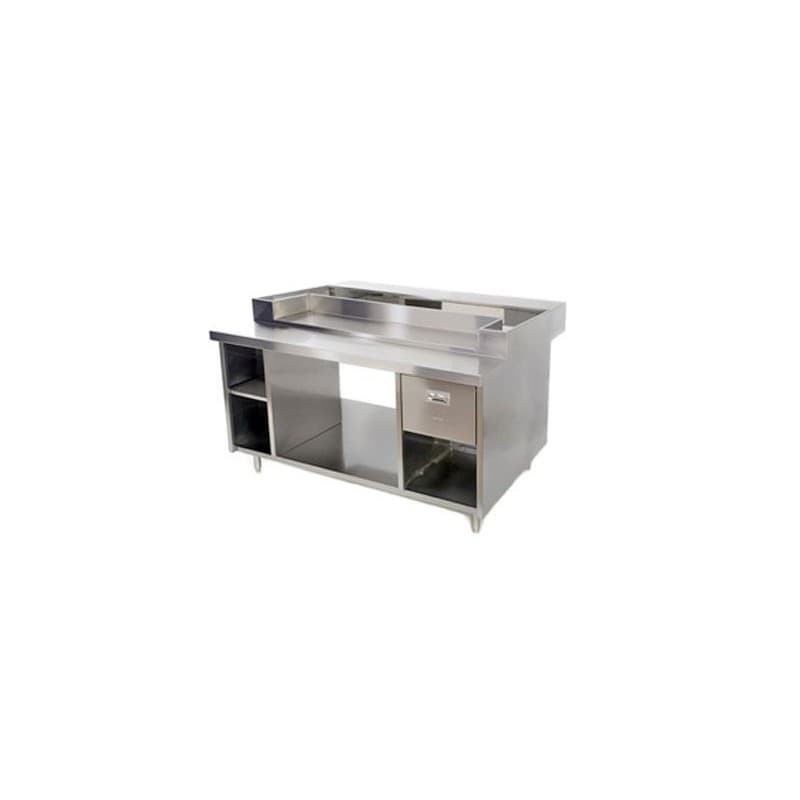Table inox pour une vitrine chaude HD3 et HD5 ARCHWAY