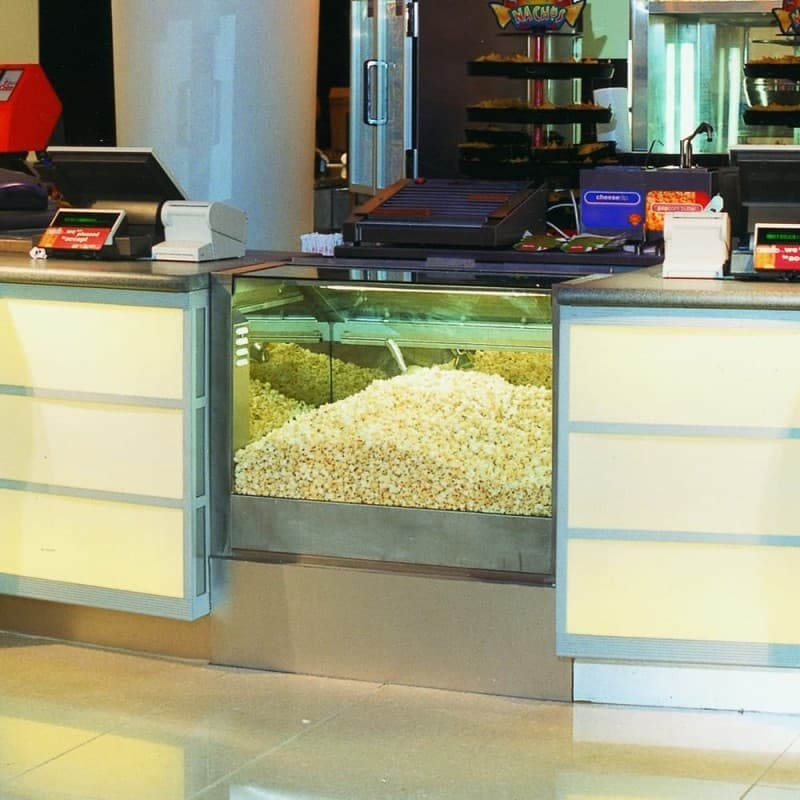 vitrine chauffante À POP CORN 900 VIZU