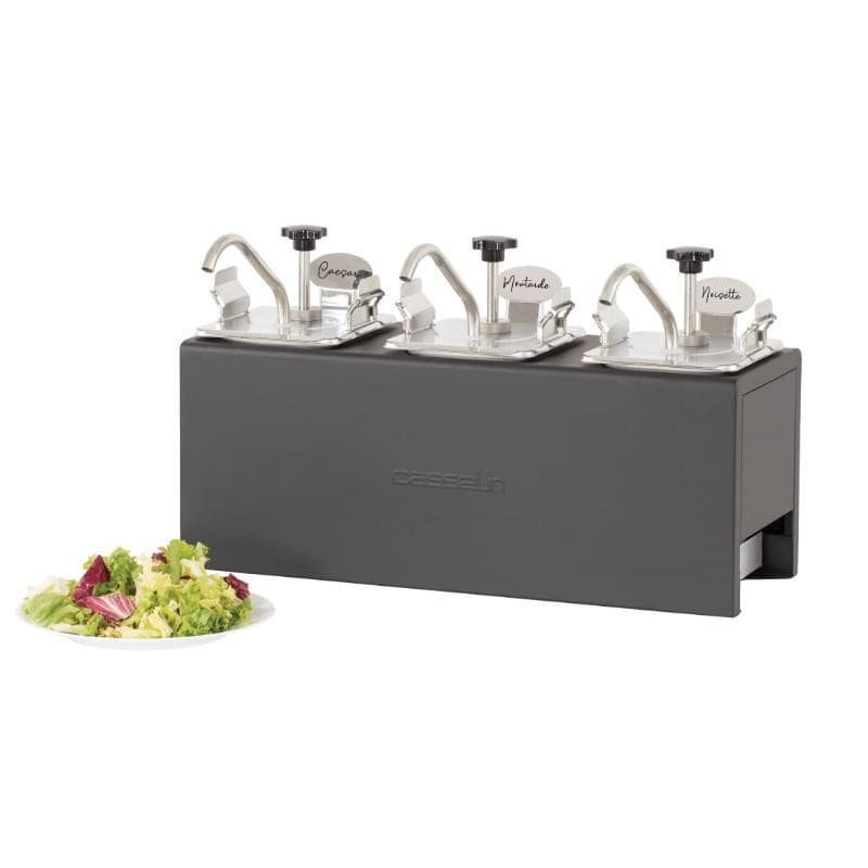 Pompe à sauce froide triple CASSELIN