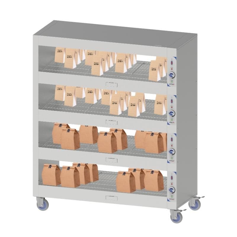 Etagère chauffante mobile 120 CASSELIN