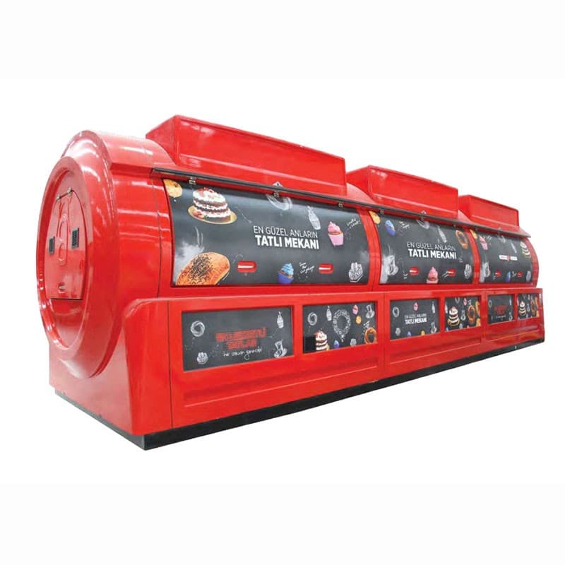 Kiosque MOBOX MEGA 8010 X 2300 X 2400 mm MOBIL RESTO