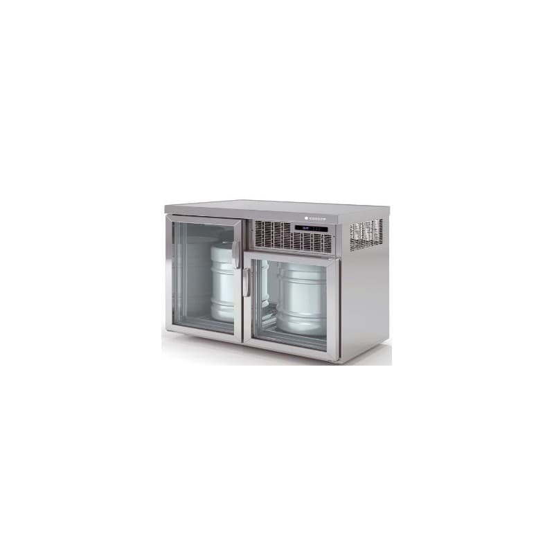 Refroidisseur de barils avec 2 portes vitrees CORECO