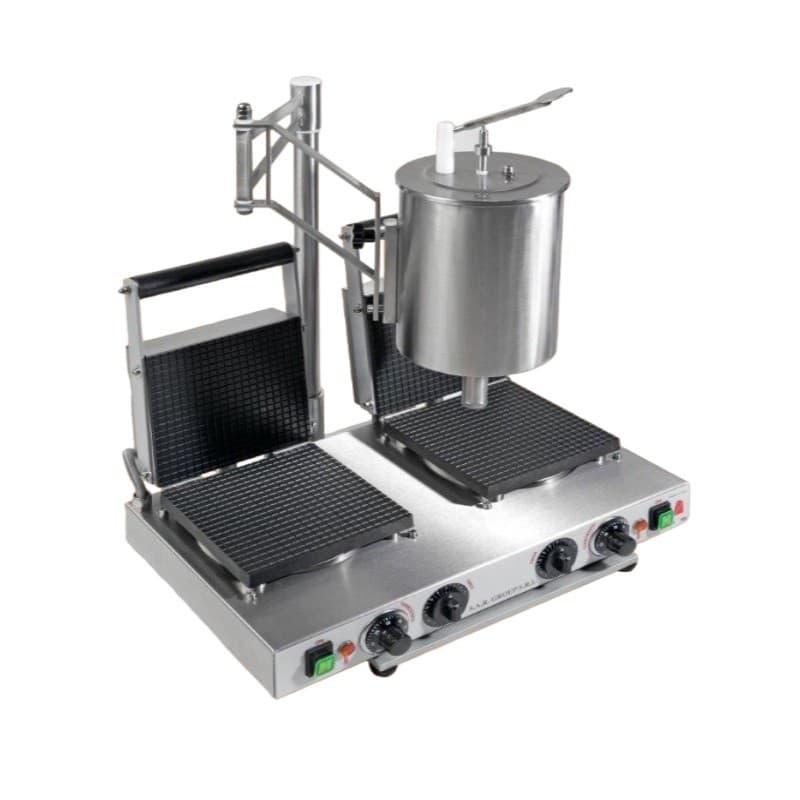 Gaufrier à cornet de glace double 56x41 LE BRETON