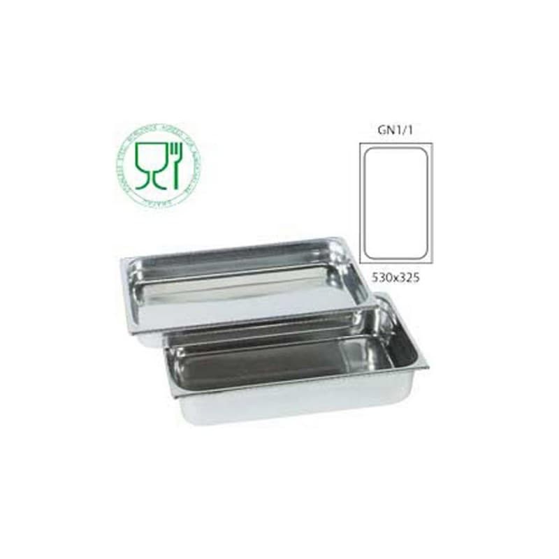 Bac Gastronorme Inox GN 1/1 Prof. 150 mm COMBISTEEL
