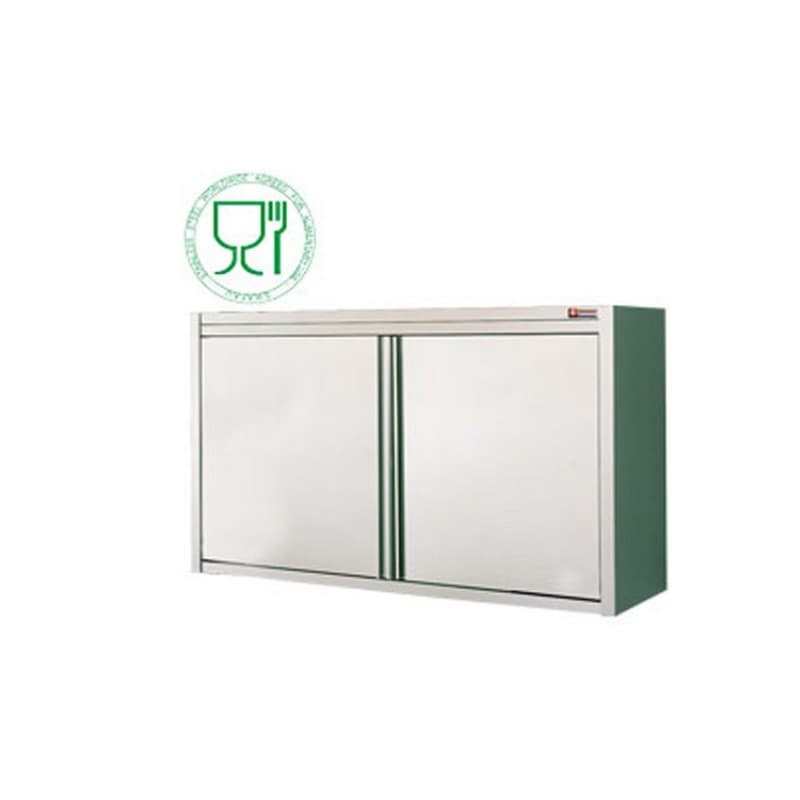 Placard Inox Mural portes battantes 800mm DIAMOND
