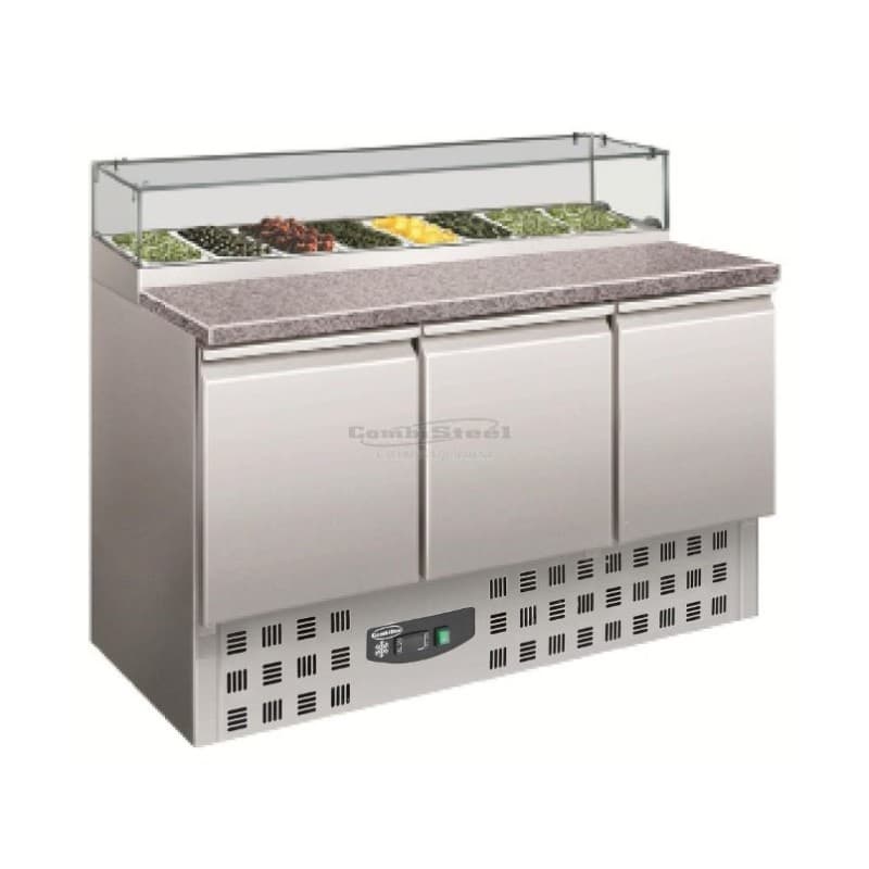 Saladette 3 portes GN1/1 ATOSA