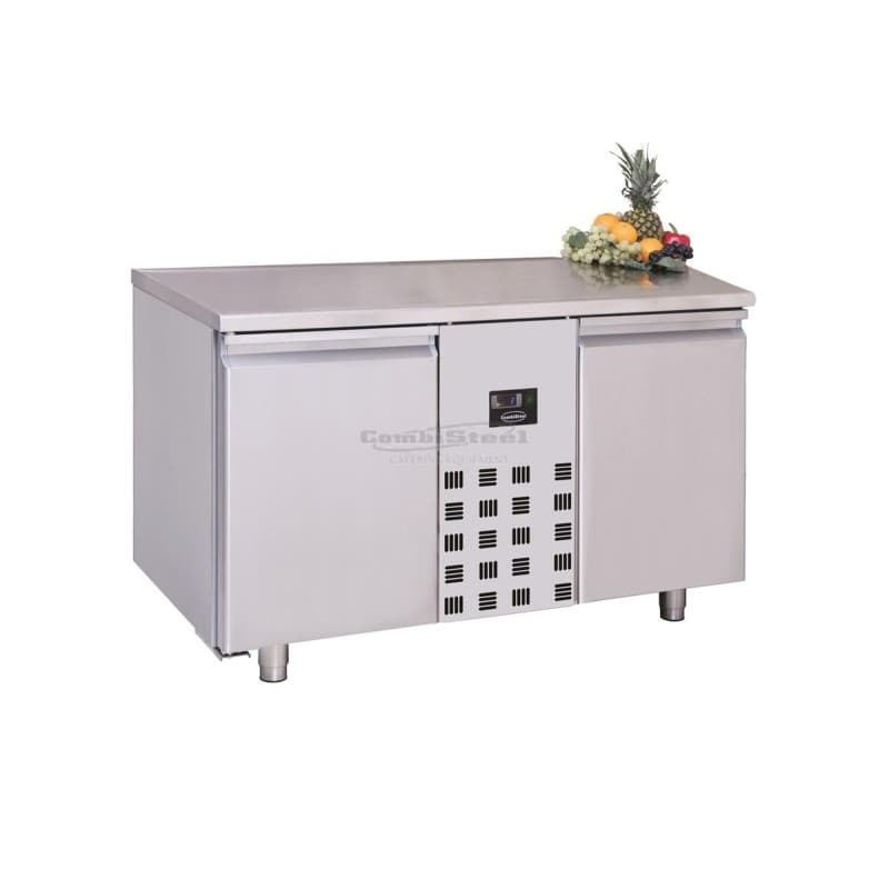 TABLE RÉFRIGÉRÉE 2 PORTES MONO BLOCK COMBISTEEL