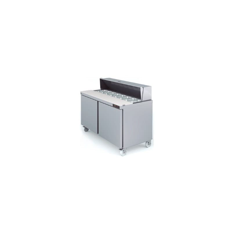 Table refregeree froide avec Portes Pleines CORECO