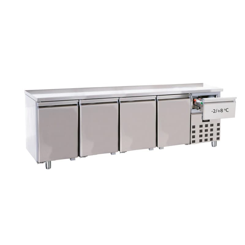 TABLE RÉFRIGÉRÉE 4 PORTES COMBISTEEL