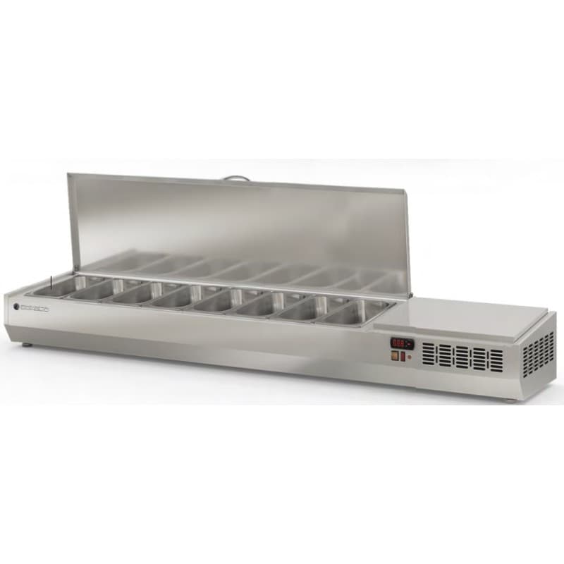 Vitrine refrigeree 8 bacs GN1/3-T CORECO