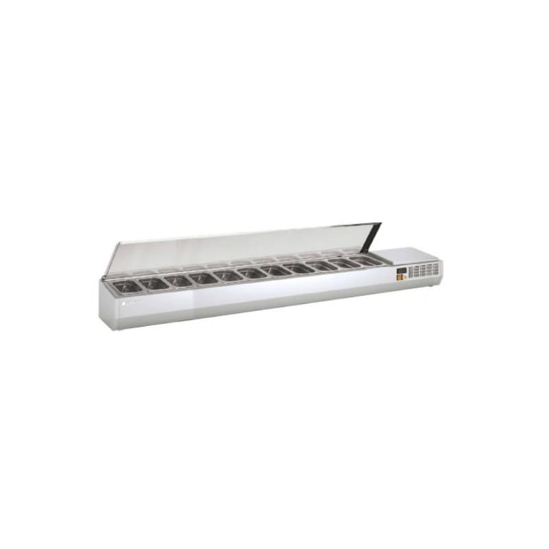 Vitrine refrigeree 11 bacs GN1/3-T CORECO