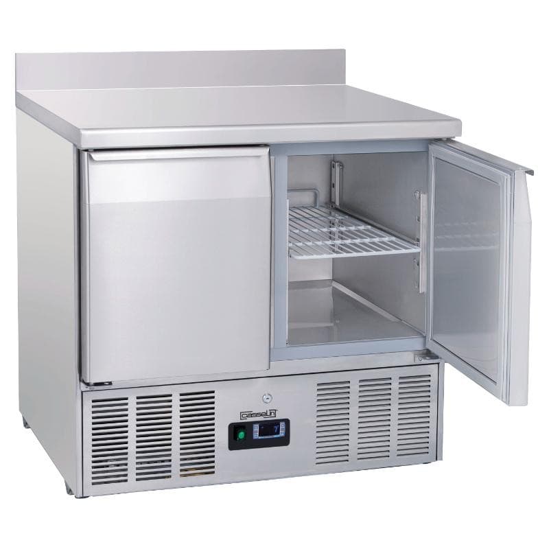 Saladette avec dosseret 2 portes GN 1/1 CASSELIN