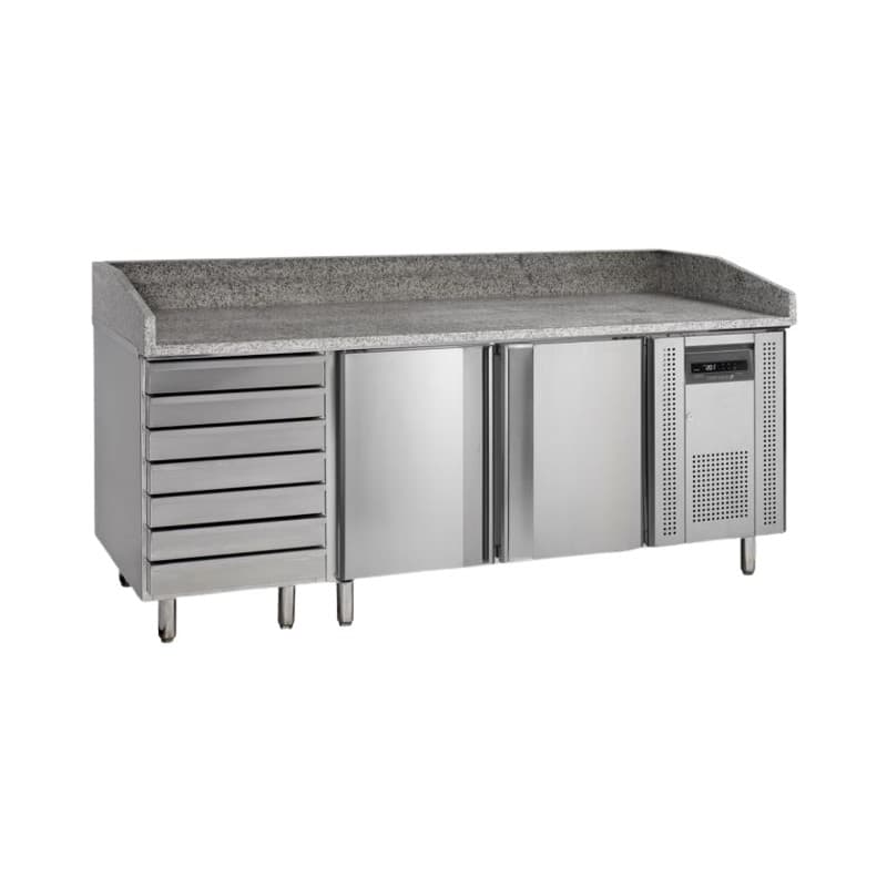 Table à pizza - 370L TEFCOLD
