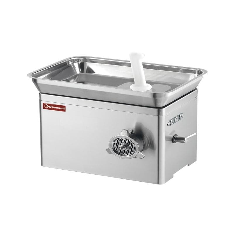 Hachoir à viande en inox N°32 -500kg/h DIAMOND