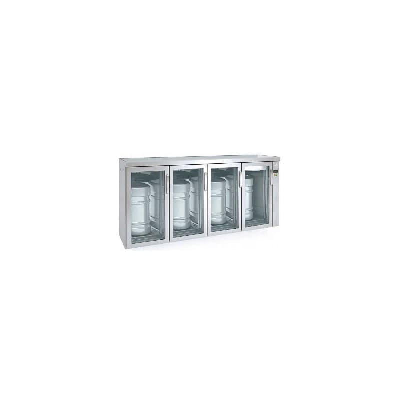 Refroidisseur de barils 4 portes vitrees CORECO