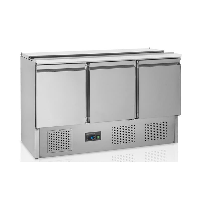 Comptoir pour saladette GN1/1 368L TEFCOLD