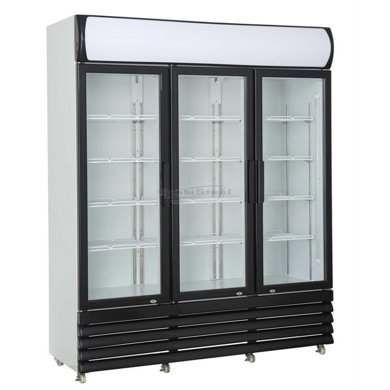 Réfrigérateur 3 portes en verre 1065L COMBISTEEL