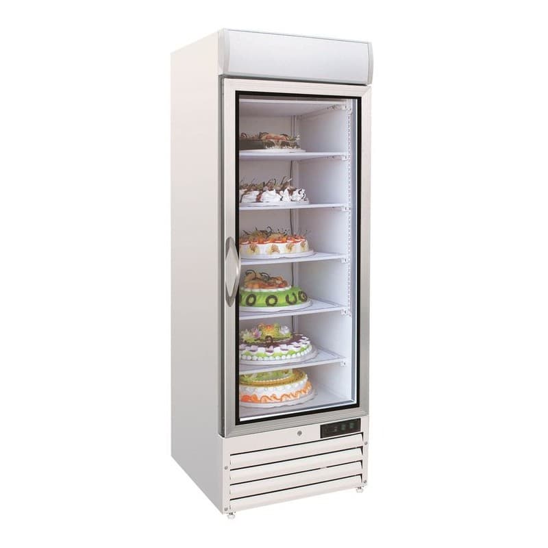 CONGÉLATEUR 1 PORTE EN VERRE COMBISTEEL