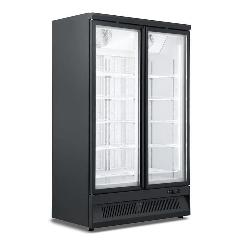 RÉFRIGÉRATEUR 2 PORTES EN VERRE SVO-1000R COMBISTEEL
