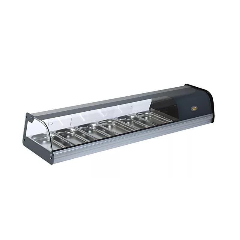 Vitrine à tapas 6 bacs GN 1/3 ROLLER GRILL