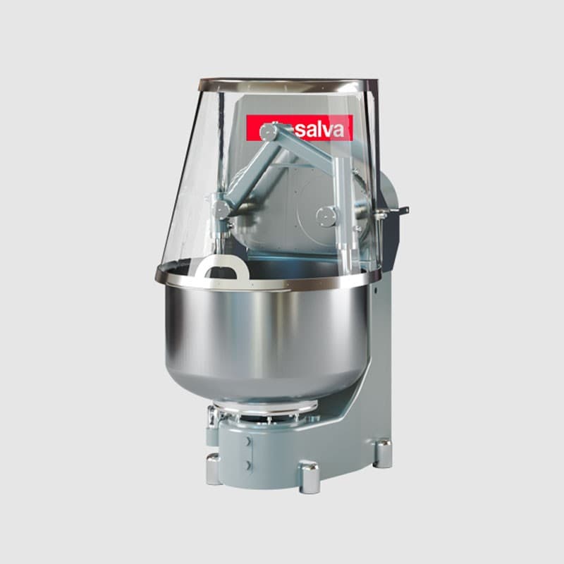 Pétrin à bras plongeant 50 Kg AB50 SALVA
