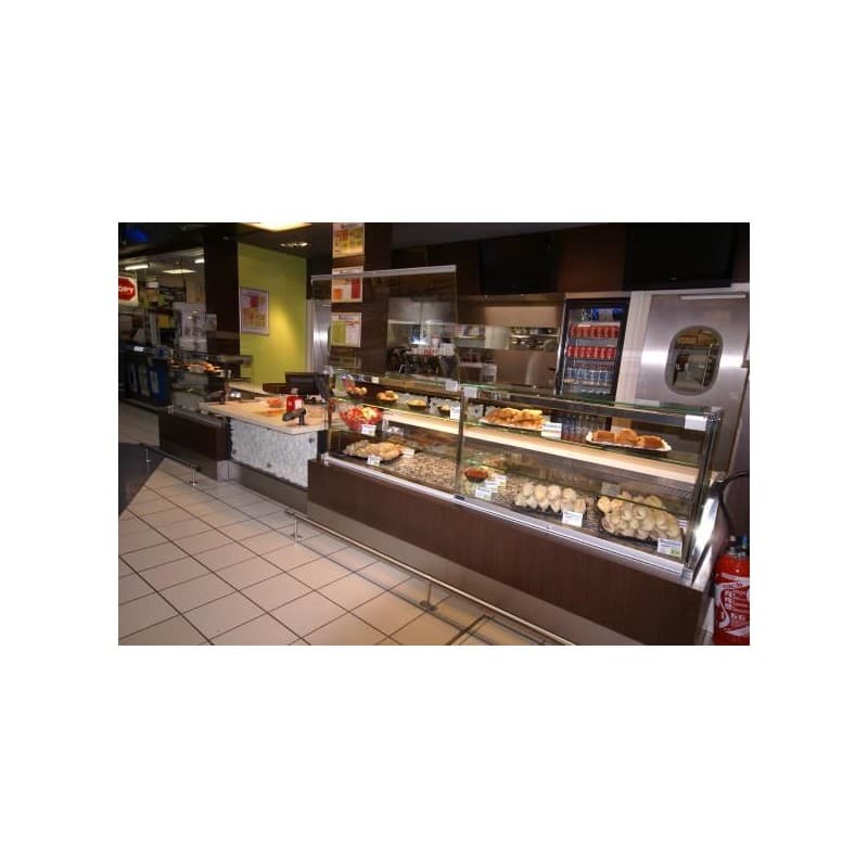 Vitrine réfrigérée d'angle ext 90° Esprit