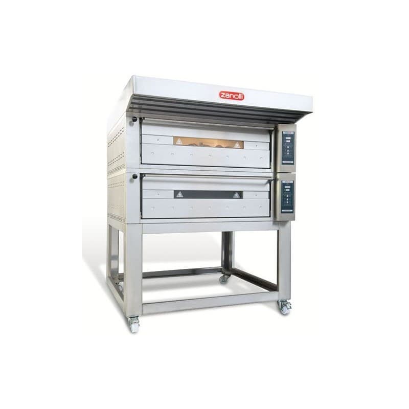 Four électrique 9 pizzas 6 plateaux 400x600 ZANOLLI