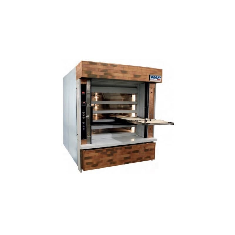 Four a sole cyclothermique 4 etages MICROTURBO MAP
